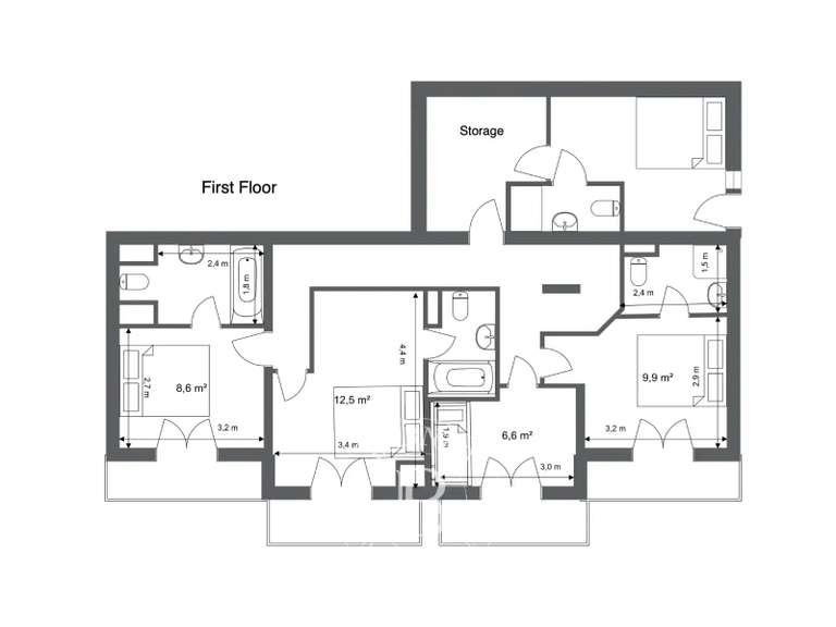 Maison Morzine - 8 chambres - 230m²