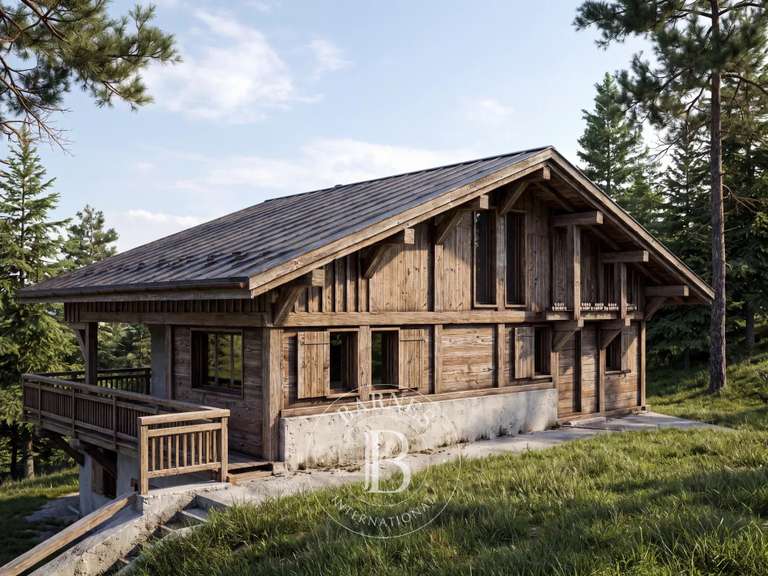 Maison Saint-Gervais-les-Bains - 4 chambres - 181m²