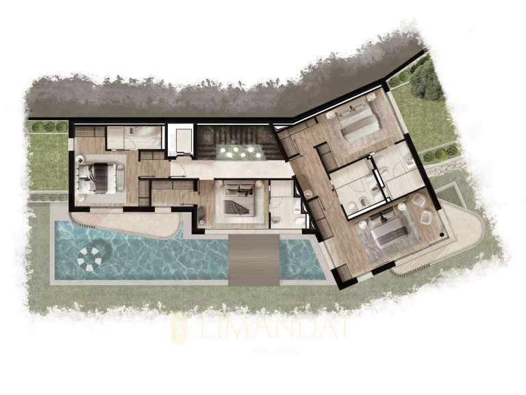 Maison avec Vue sur mer Roquebrune-Cap-Martin - 6 chambres - 400m²