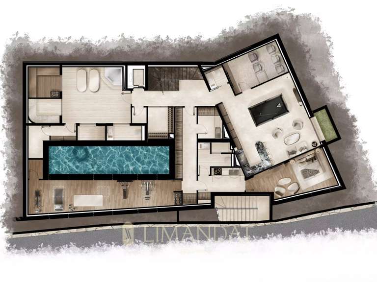 Maison avec Vue sur mer Roquebrune-Cap-Martin - 6 chambres - 400m²