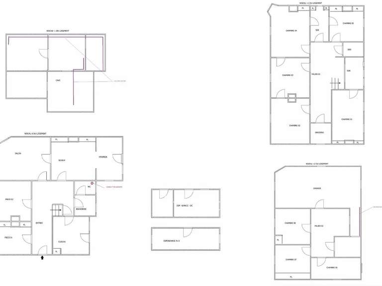 Maison Deûlémont - 8 chambres - 435m²