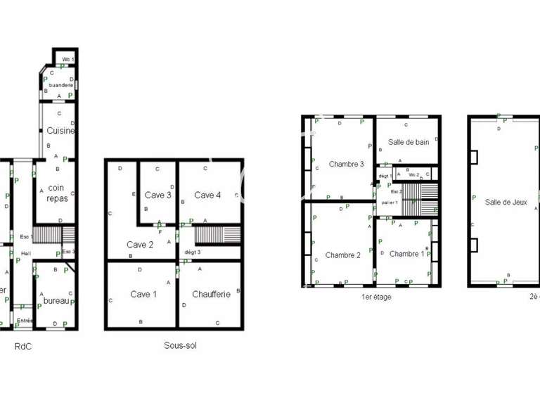 Maison Lille - 5 chambres - 231m²