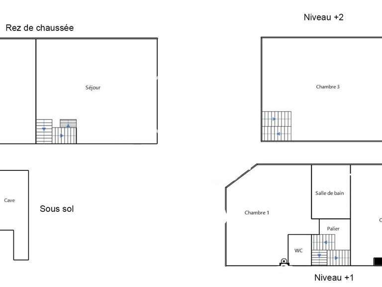 Maison Lille - 3 chambres - 90m²