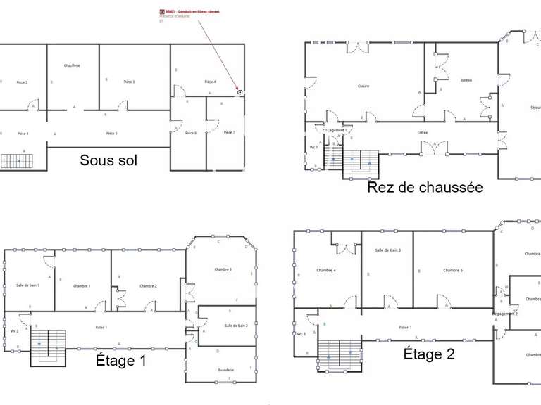 Maison Phalempin - 8 chambres - 480m²