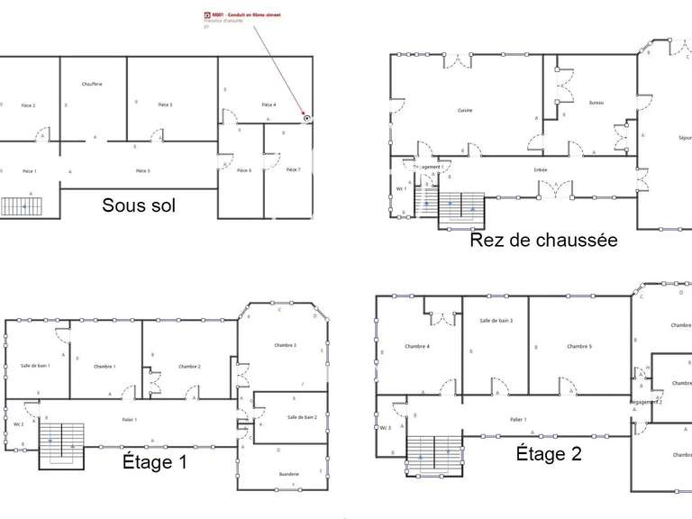Maison Phalempin - 8 chambres - 480m²