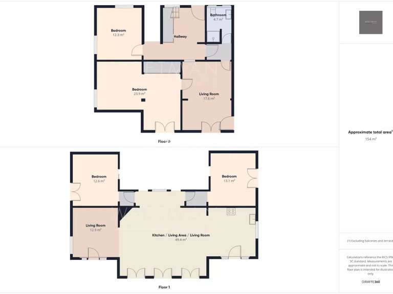 House Juan-les-pins - 4 bedrooms - 183m²
