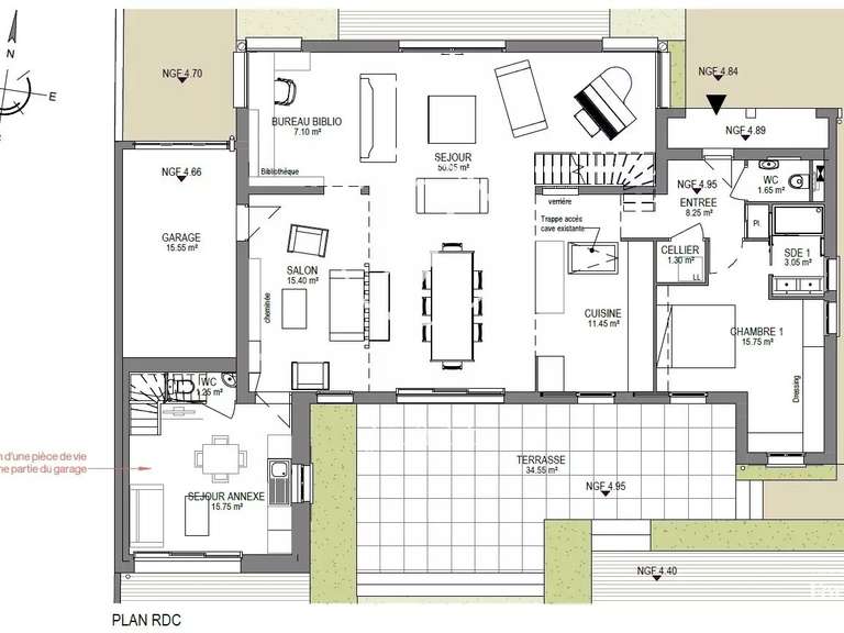 Maison Le Croisic - 7 chambres - 241m²