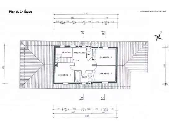 Maison Vertou - 4 chambres - 146m²