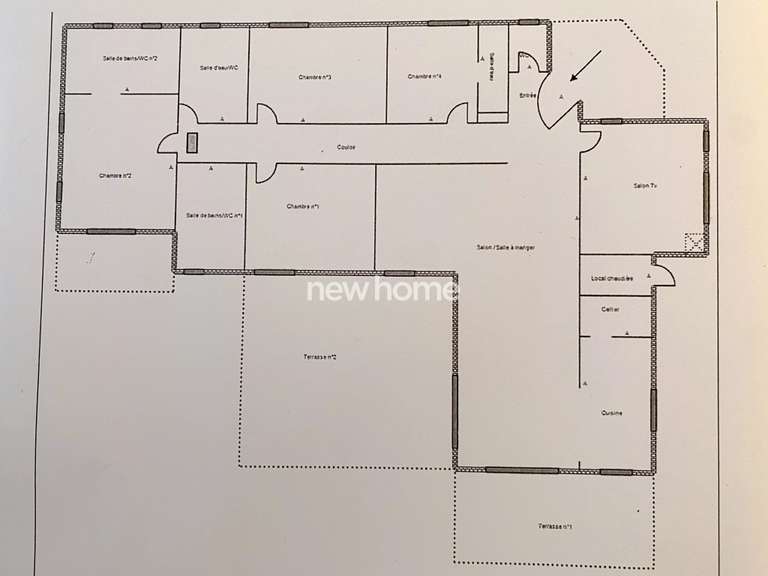 Maison Lorgues - 5 chambres - 171m²