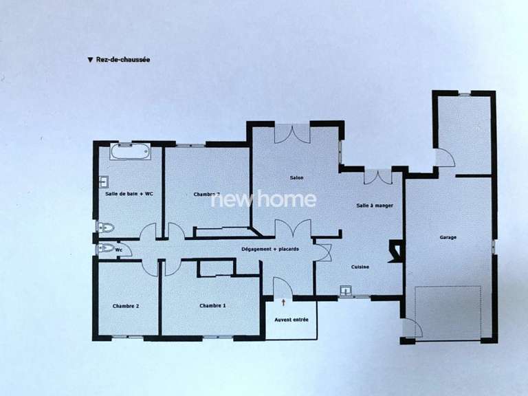 Maison Lorgues - 3 chambres - 97m²