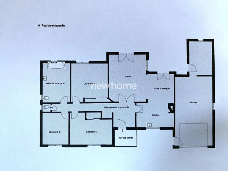 Maison Lorgues - 3 chambres - 97m²