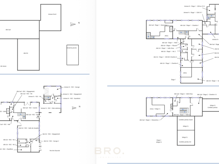 Maison Surzur - 5 chambres - 279m²