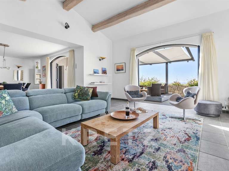 Maison avec Vue sur mer Châteauneuf-Grasse - 5 chambres - 200m²