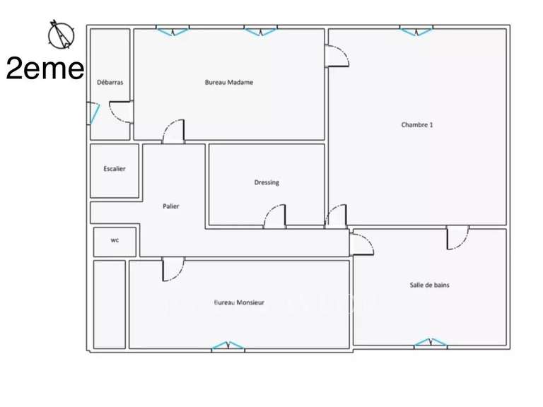 Maison Paris 16e - 7 chambres - 484m²