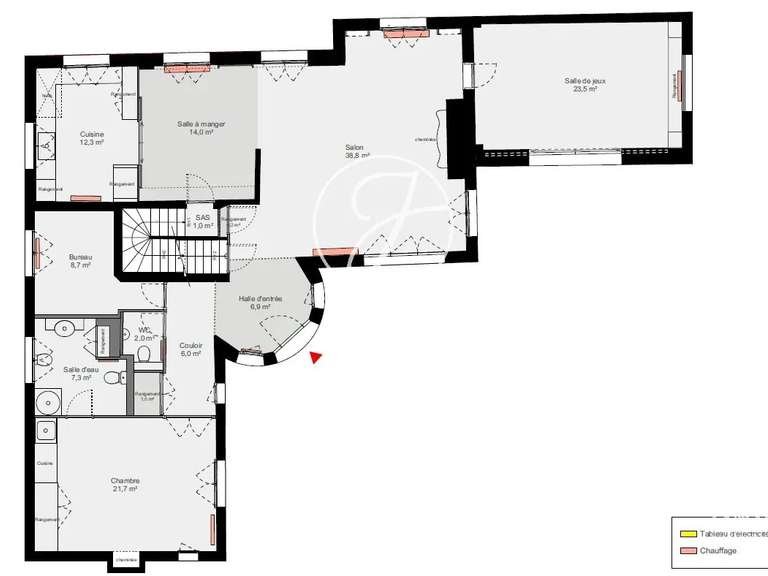 Maison Marnes-la-Coquette - 5 chambres - 330m²
