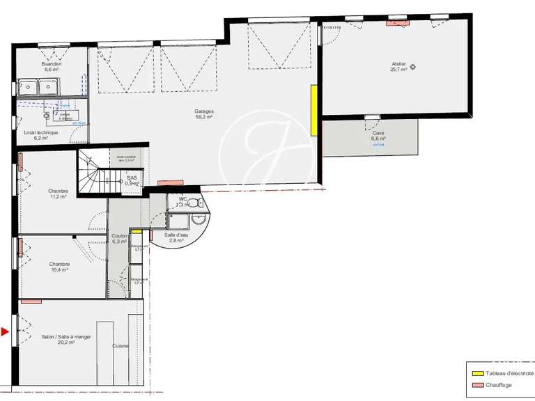 Maison Marnes-la-Coquette - 5 chambres - 330m²