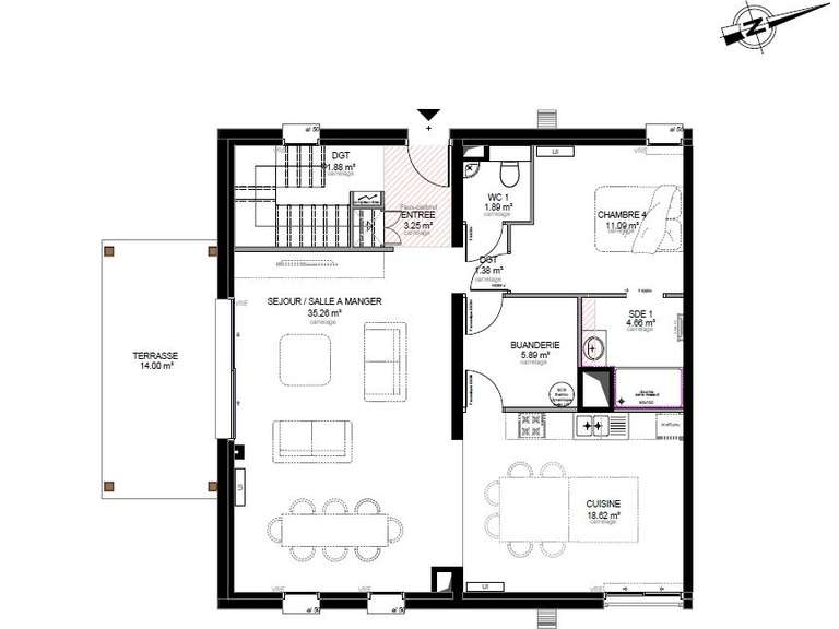Maison Hossegor - 4 chambres - 175m²