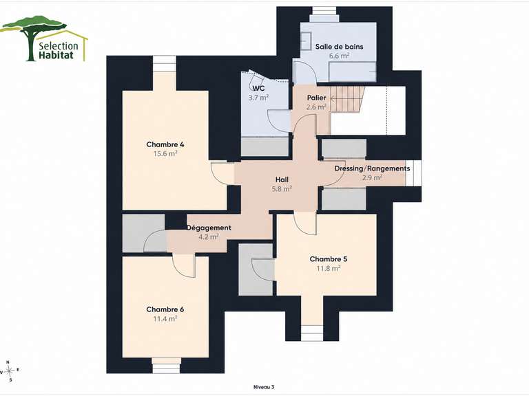 Maison Roquefort - 6 chambres - 345m²