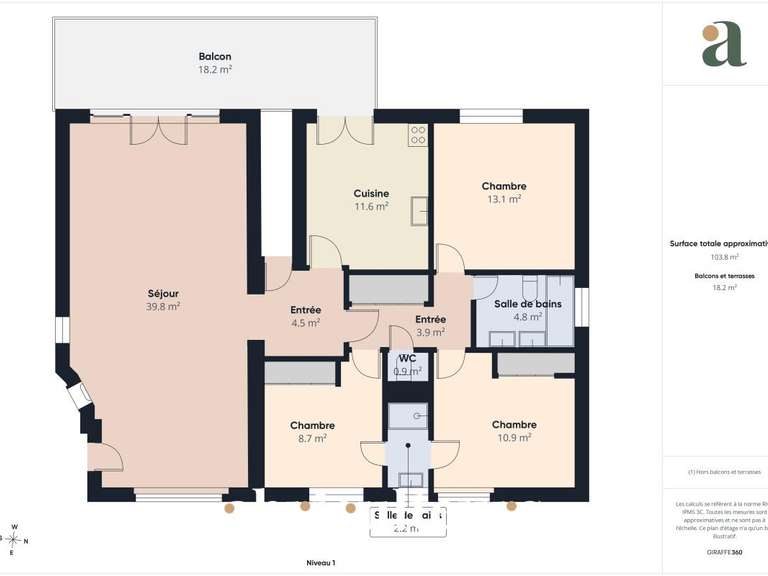 Maison Meyreuil - 4 chambres - 170m²