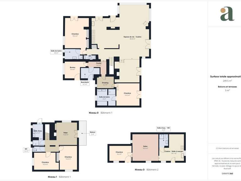 Maison Rognes - 4 chambres - 252m²