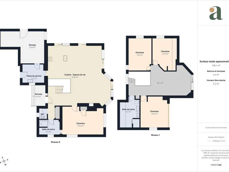 Maison Carnac - 4 chambres - 159m²