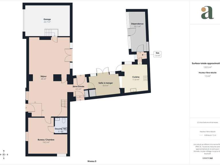 Maison Nantes Zola - 5 chambres - 179m²