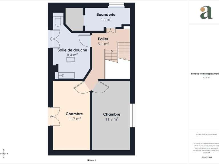 Maison Nantes Zola - 5 chambres - 179m²