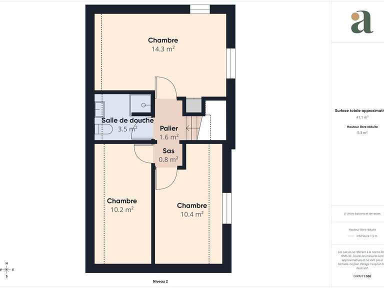 Maison Nantes Zola - 5 chambres - 179m²