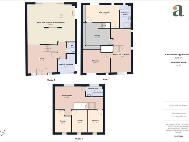 Maison Rezé - 5 chambres - 220m²