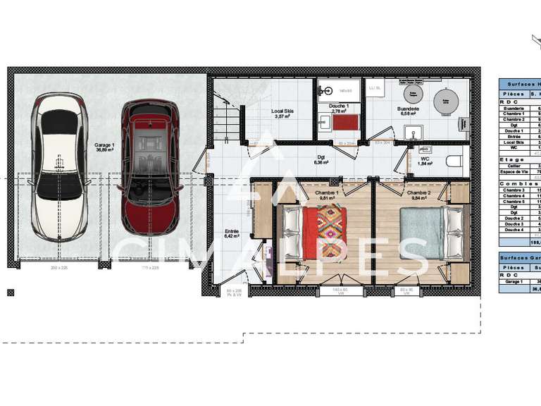 Maison Morzine - 5 chambres - 225m²
