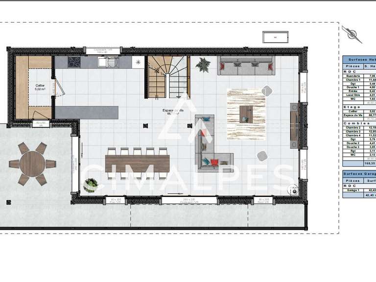 Maison Morzine - 4 chambres - 210m²