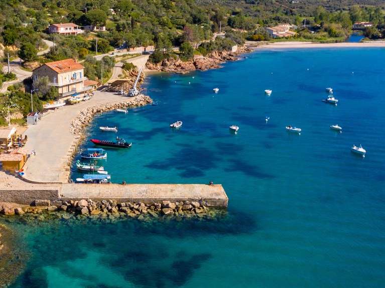 Terrain avec Vue sur mer Coggia - 1990m²