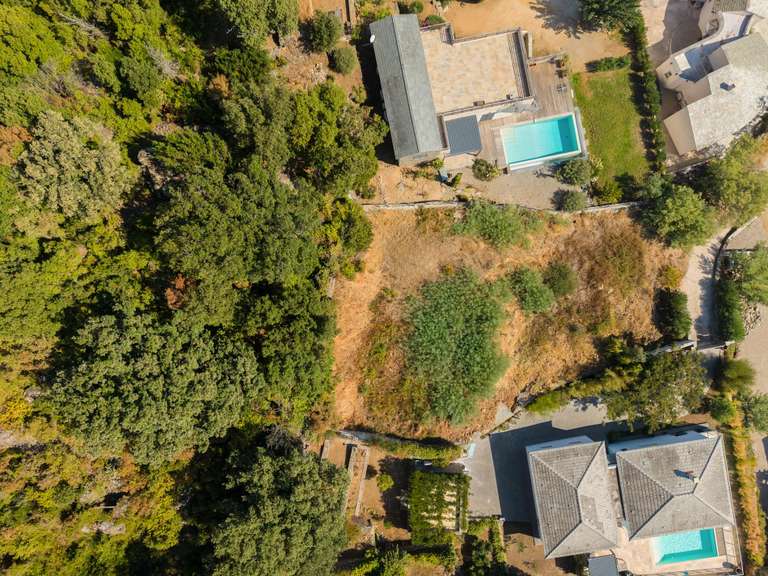 Terrain avec Vue sur mer Lavasina - 1259m²