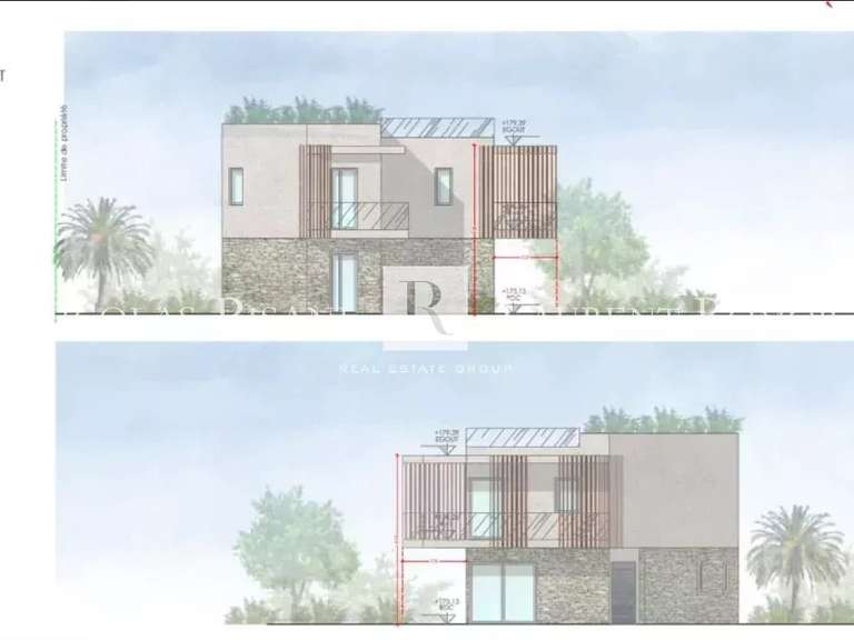 Terrain avec Vue sur mer Nice - 1086m²