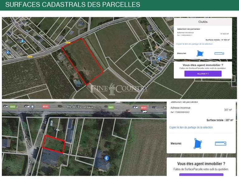 Terrain Saintes - 68924m²