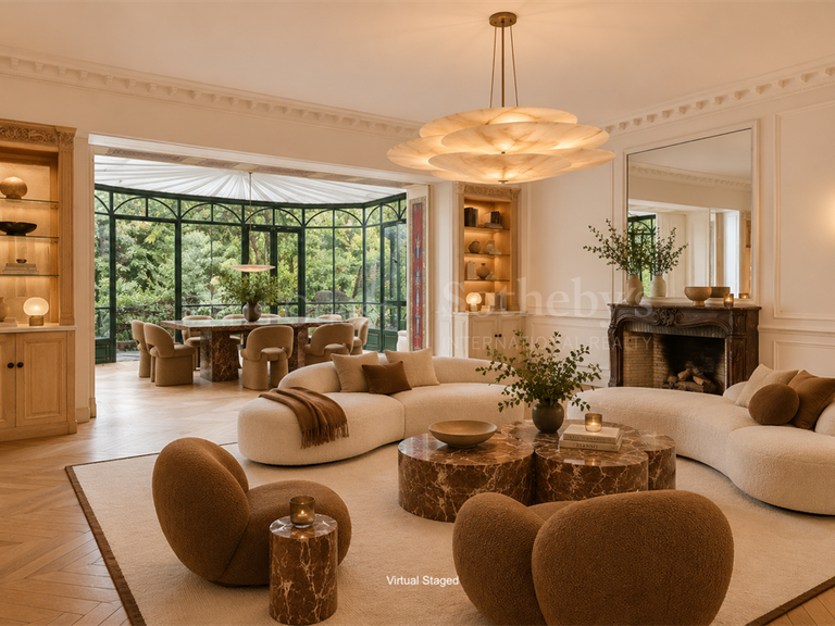 Mansion Paris 16e - 6 bedrooms - 531m²