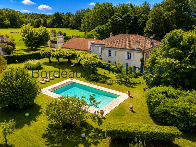 Château Bordeaux - 10 chambres - 800m²