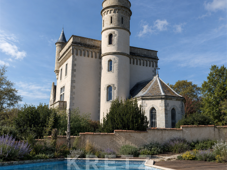 Château Carcassonne - 10 chambres - 600m²