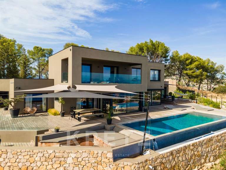 Maison avec Vue sur mer Carqueiranne - 5 chambres - 290m²