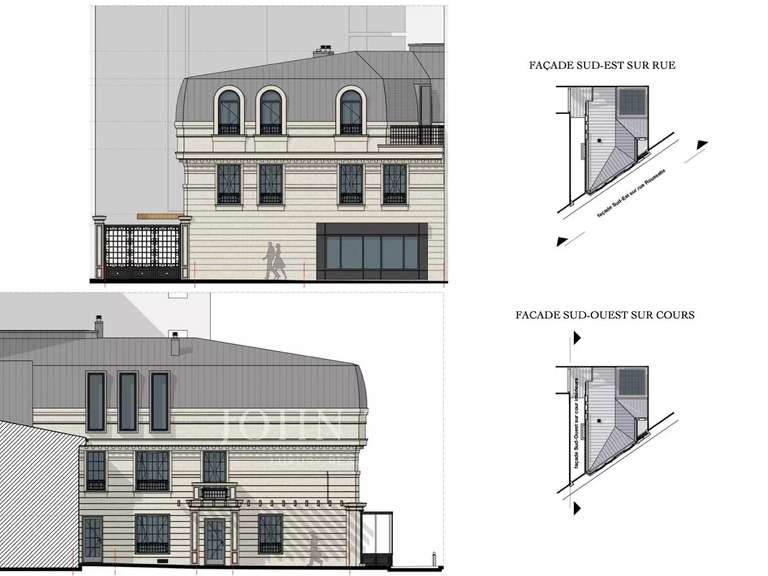 Propriété Puteaux - 6 chambres - 400m²