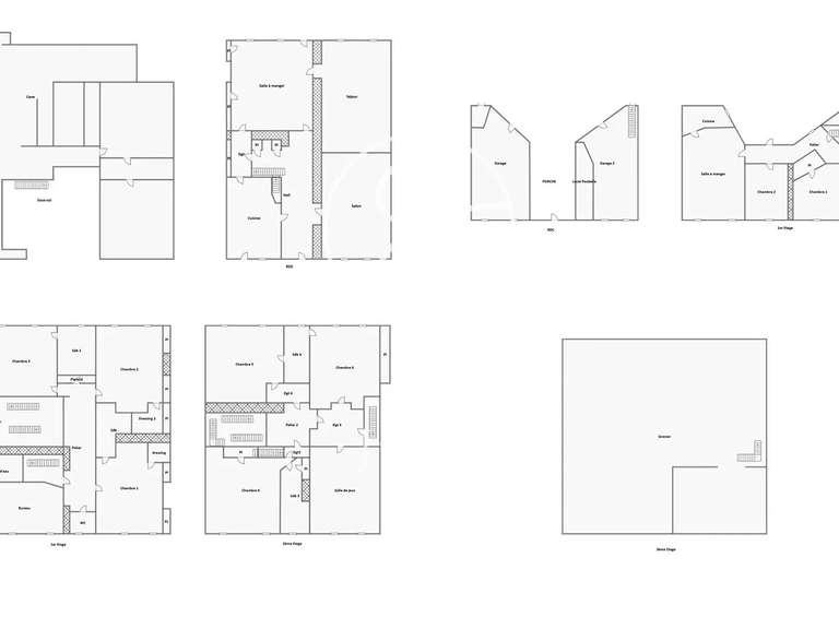 Propriété Lille - 11 chambres - 610m²
