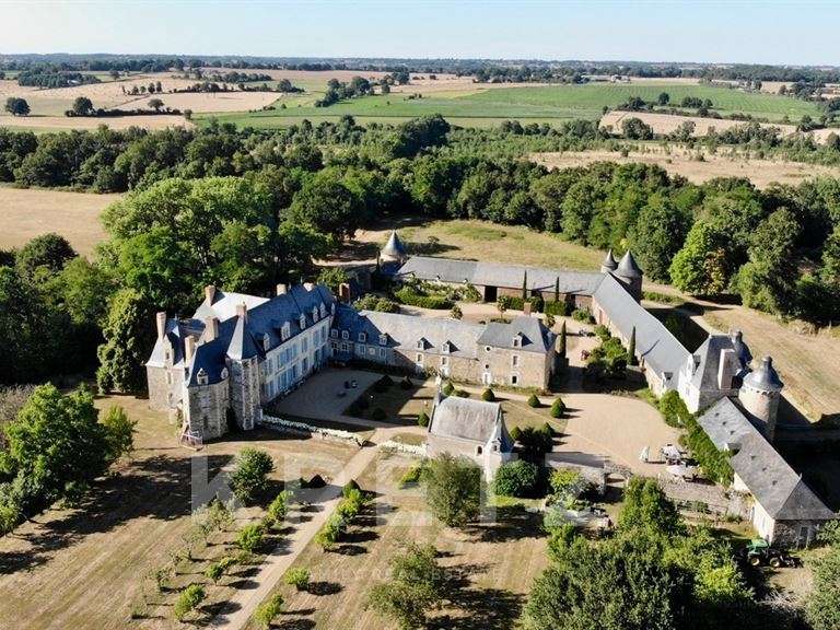 Propriété Segré-en-Anjou-Bleu - 16 chambres - 1400m²