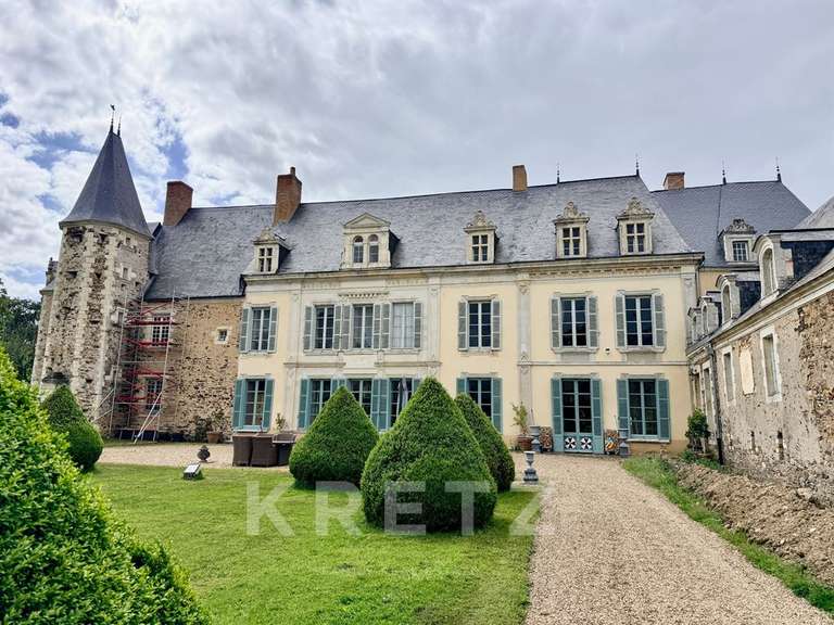 Propriété Segré-en-Anjou-Bleu - 16 chambres - 1400m²