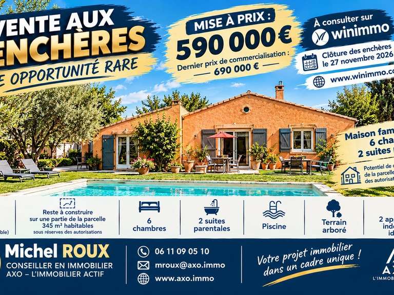 Propriété Marseille 1er - 6 chambres - 224m²