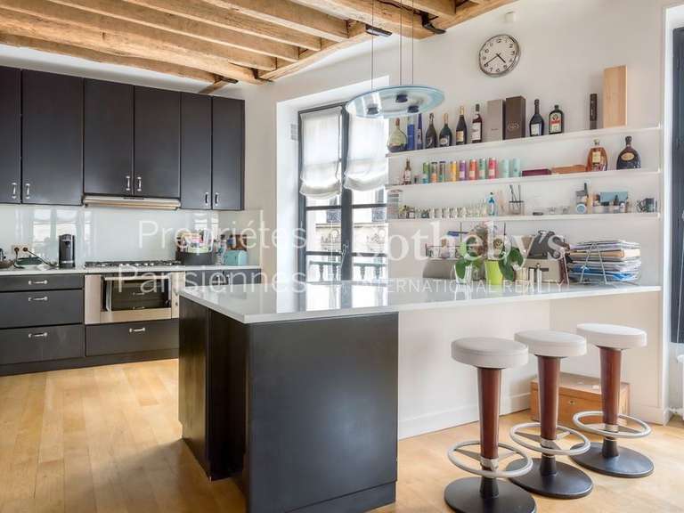 Appartement Paris 3e - 4 chambres - 272m²