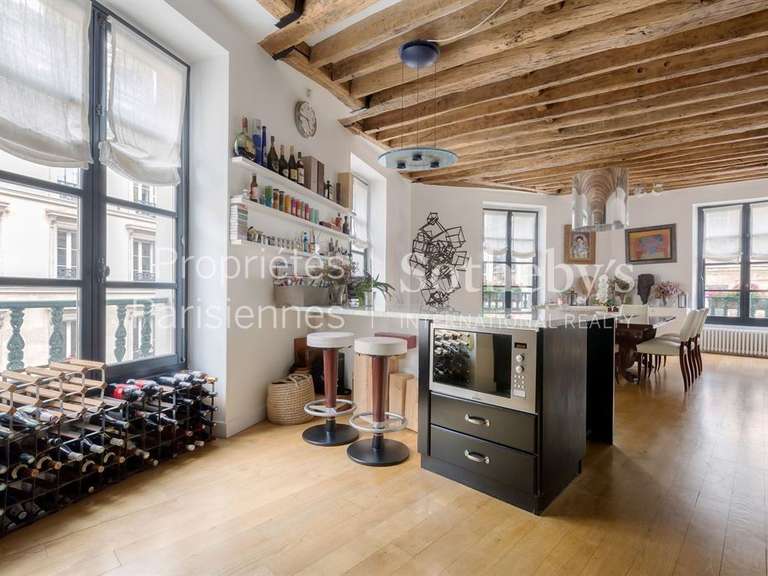 Appartement Paris 3e - 4 chambres - 272m²
