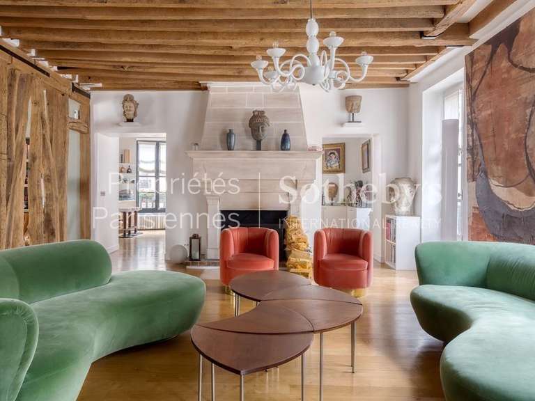 Appartement Paris 3e - 4 chambres - 272m²