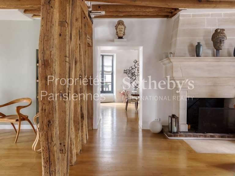 Appartement Paris 3e - 4 chambres - 272m²