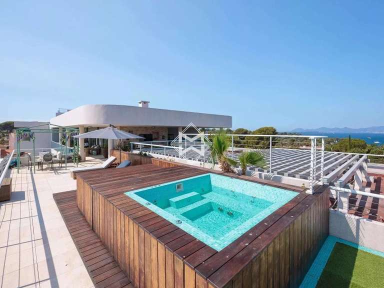 Appartement avec Vue sur mer Cap-d-antibes - 3 chambres - 104m²