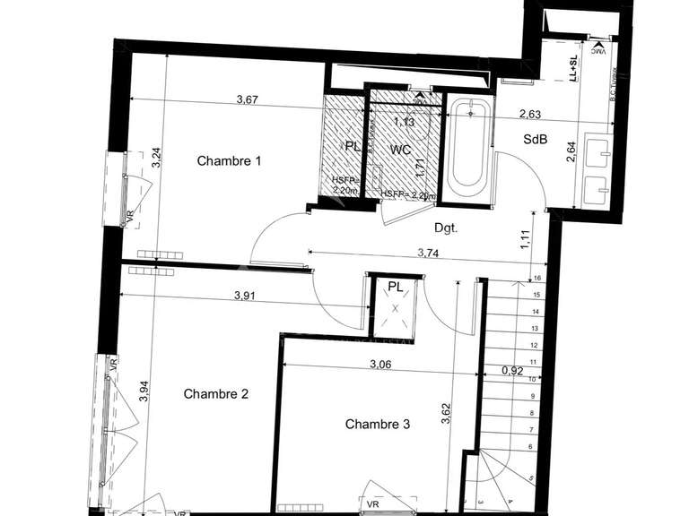 Appartement Suresnes - 88m²